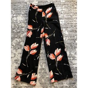 Zara Wide Leg Floral Pant